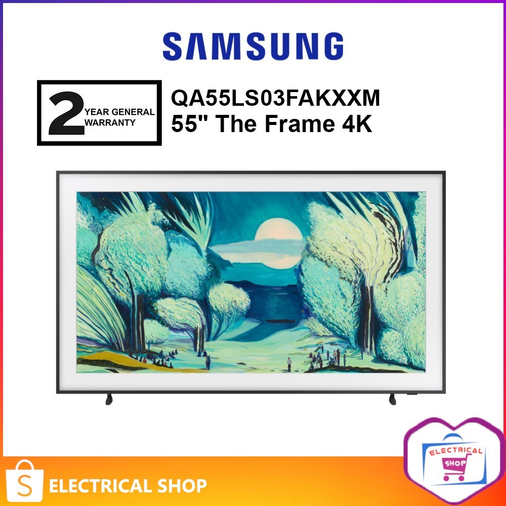 SAMSUNG 55" QA55LS03FAKXXM The Frame 4K AI Smart TV Television