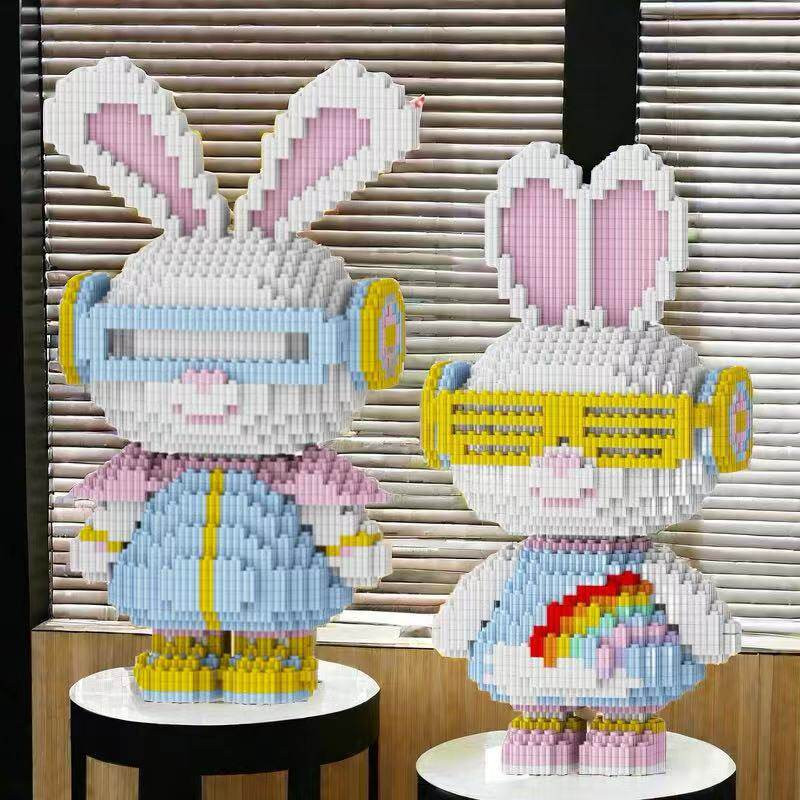 Buy One Shot 2! ! Lego Rabbit Building Blocks 25 Cm.building Toys Particle Children's Assembly
