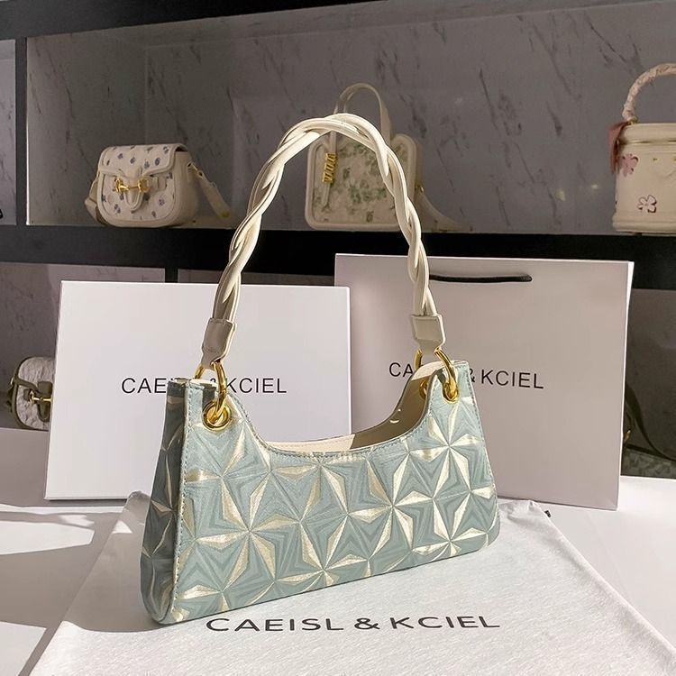Female Bag Niche Original Printed Windmill Underarm 2026 Fashion High-End Versatile Trendy Shoulder Messenger Commuter Class Girl