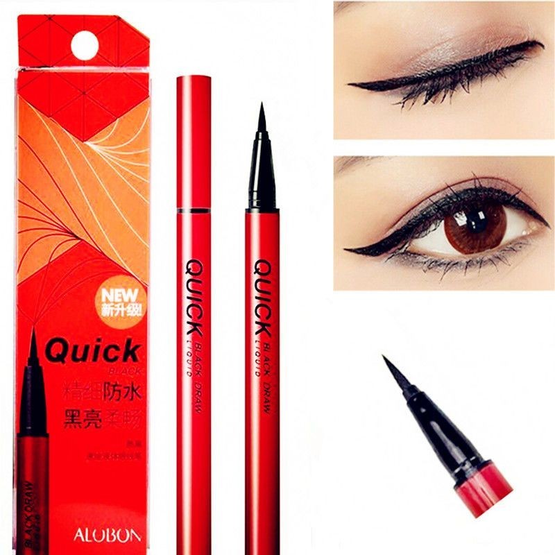 +Yiyabang Eyeliner Super Waterproof Sweatproof Long-Lasting Non-Smudge Novice Eyeliner Black