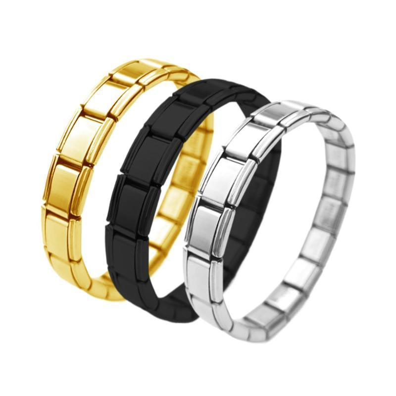Hot selling simple and fashionable bracelet, personalized and versatile, titanium steel adjustable elastic bracelet