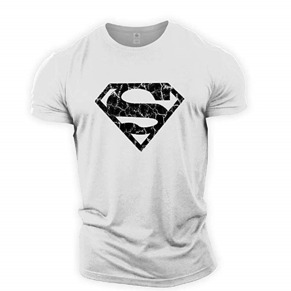 New 3D Street Hip Hop Casual Comfort T-shirt Plus Size Summer Black Fitness T-shirt Super Men Fashion Sports Short Sleeve Top