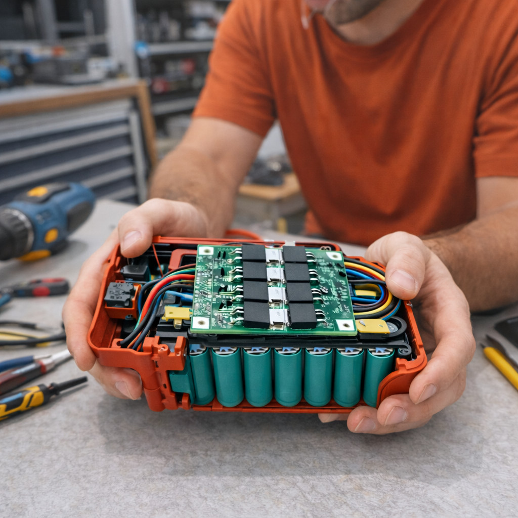 Lithium Battery PCB 40A 3S 4S BMS Charger Protection Untuk DIY Repair