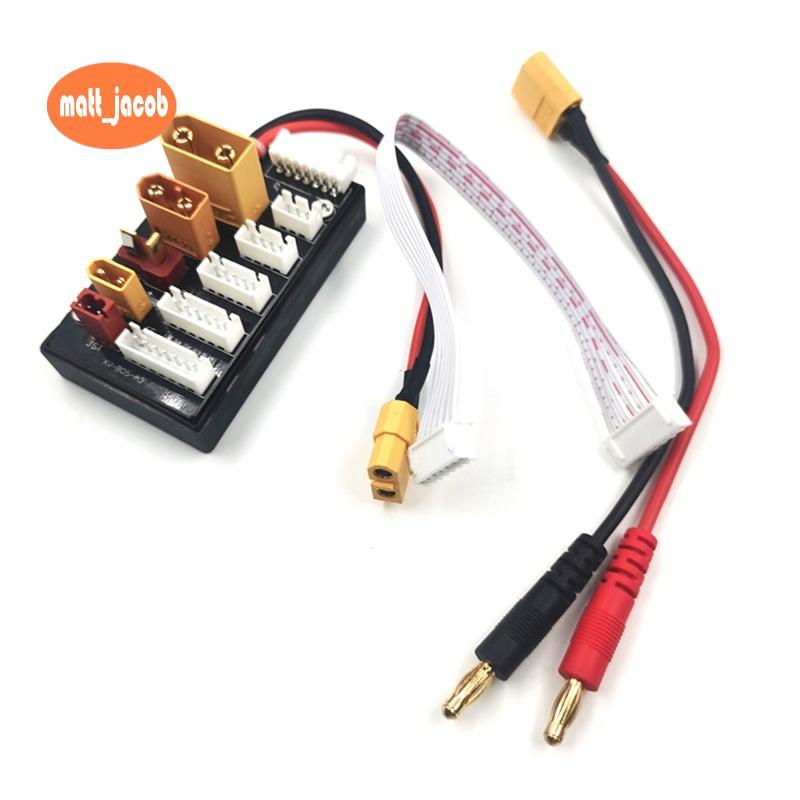 Lipo Battery Charger Board XT90 XT30 JST T Connector Parallel Balance Charging Board  for  B6 Battery Charger