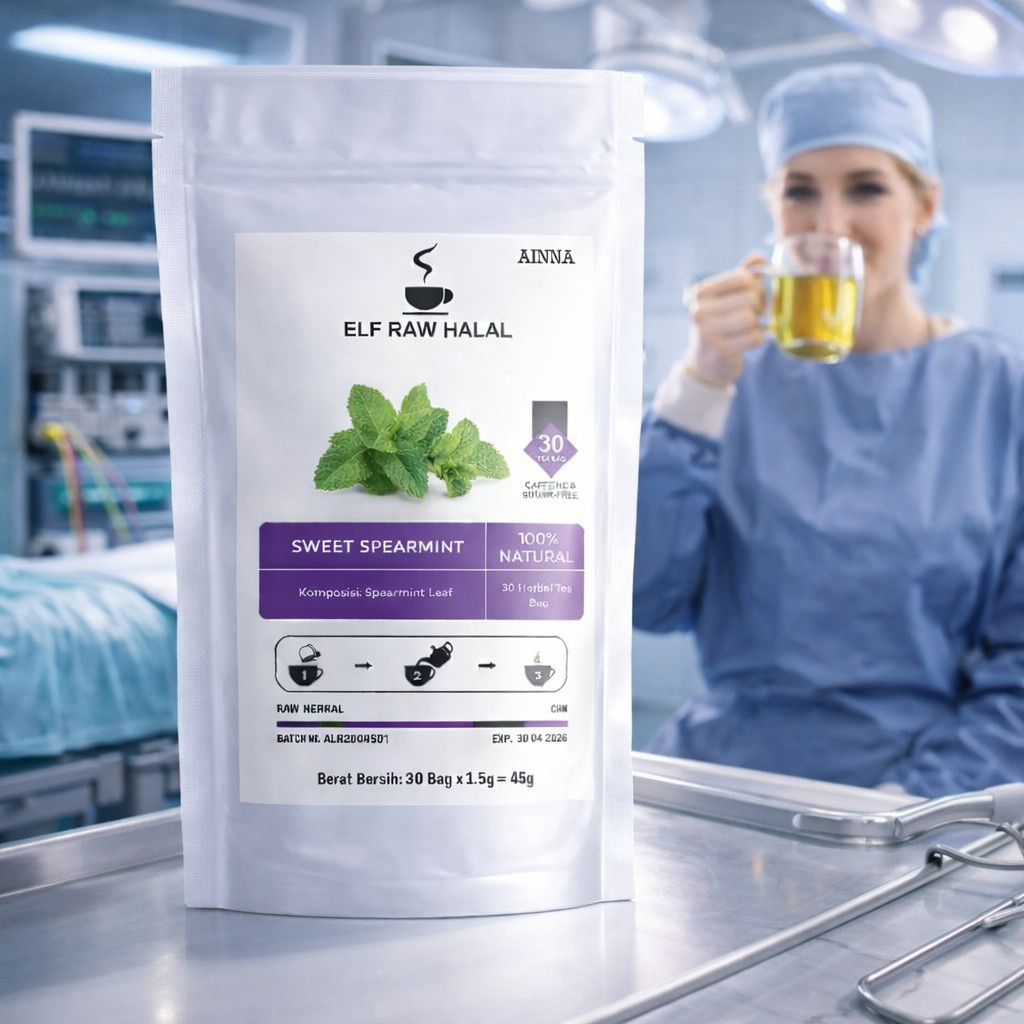 Teh Spearmint Vitex Tulen | Herbal Tea PCOS | Promil Tea | 30 Bags