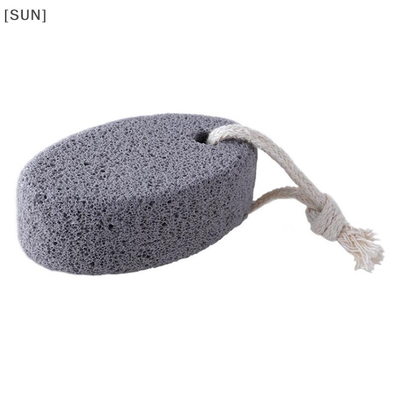 [SUN] Foot Clean Tool Hard Skin Callus Remover Scrub Bath Ellipse Pumice Feet Stone null
