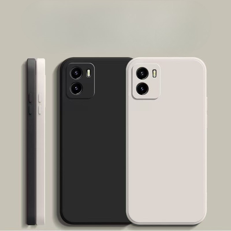 Case Cover Shockproof Phone Soft Original Liquid Silicone For vivo Y11S Y11 Y10 t1 Y03 Y03t Y02s Y02A Y02 Y02T Y01 Y01 2023 2019 4G