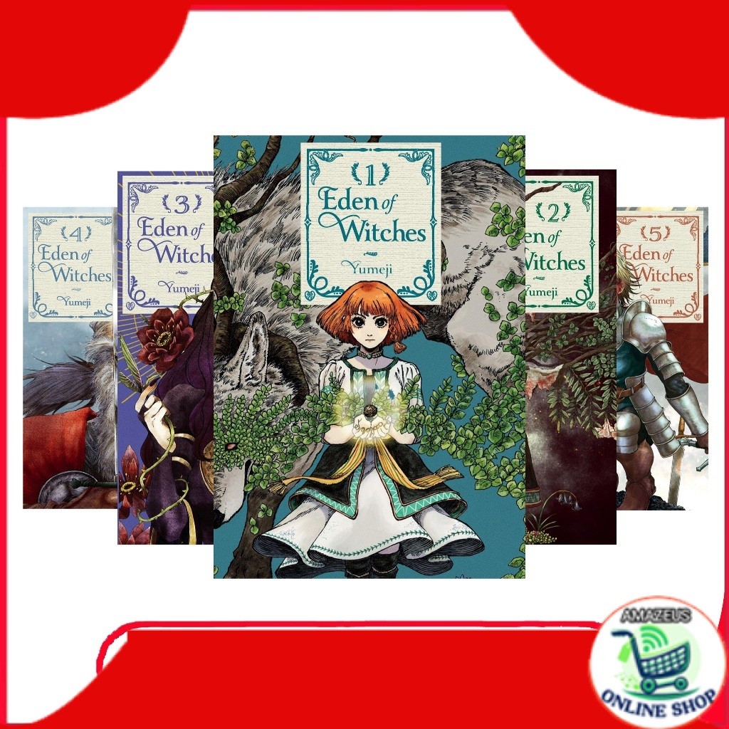Eden of Witches manga (5 book series) by Yumeji