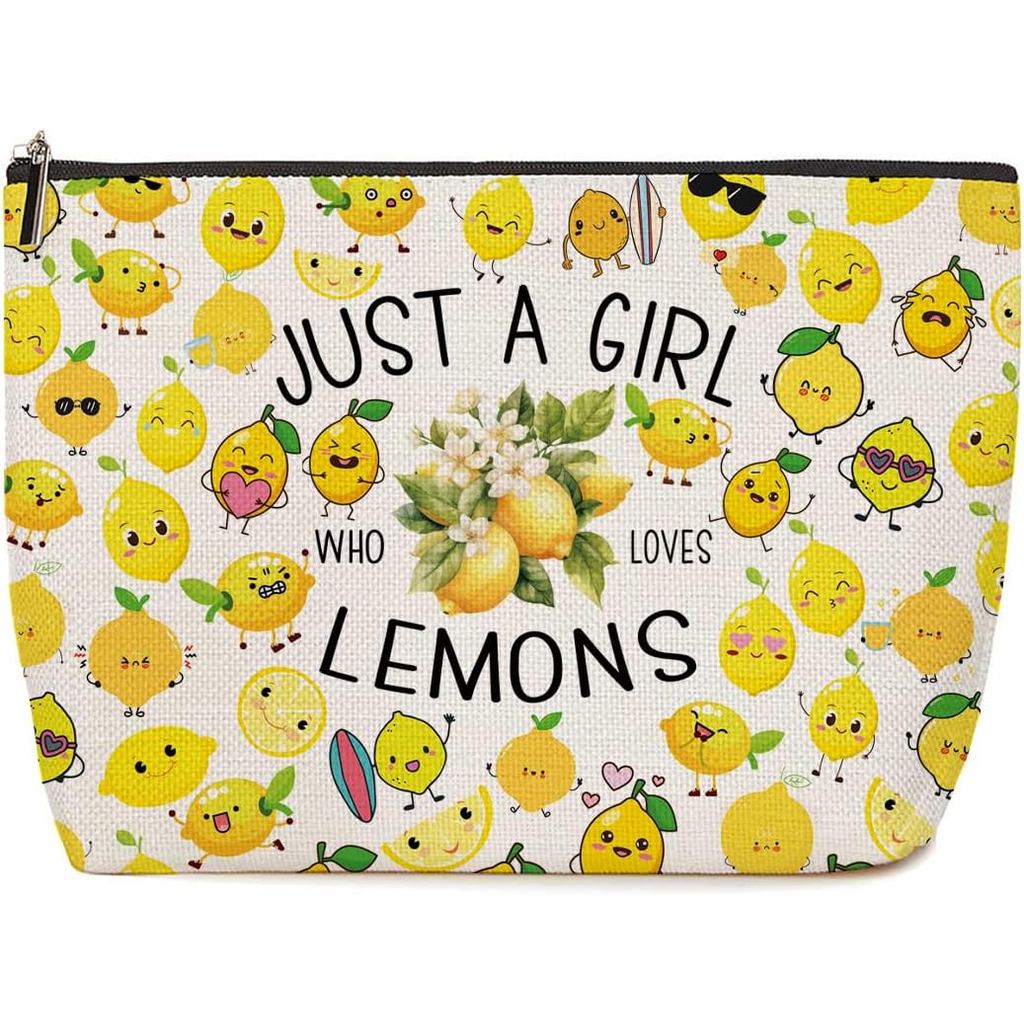 Beg Solek Bertemakan Lemon yang Lucu - Hadiah Hari Lahir, Graduasi, Hari Jururawat untuk Wanita, Dia, Remaja Perempuan, Kakak, Anak Saudara, Kawan Baik, Anak Perempuan, Sepupu, BFF - Hadiah untuk Pencinta Buah-buahan