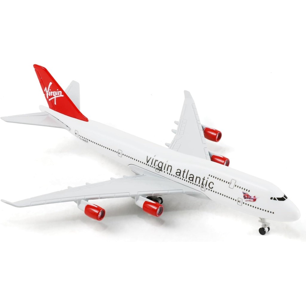1/400 for VAA 747 Airplane Model (6-inch L) for Boeing 747 Plane Model Kits with Pre-Built Aircraft Landing Gear and Display Stand for Adults Planes Aviation Gifts or Collection