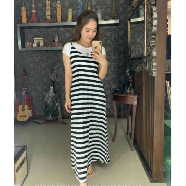MONEMI SALUR Set | Women's Striped Jumpsuit
