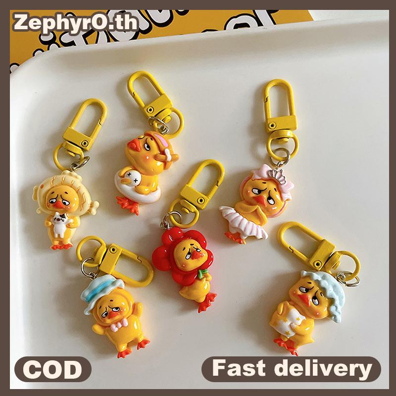 null Lovely Cartoon Little Bear Keychain For Women Girls Cute Sweet Bapa Decoration Kawaii Car Keyring Accessories Couple Gift null