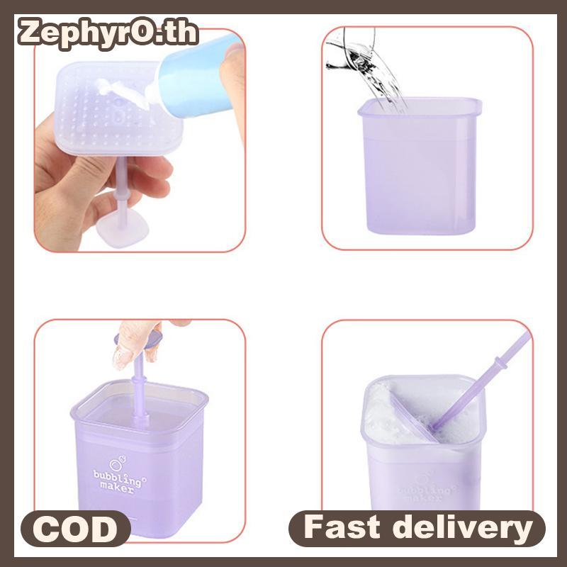 null Portable Foaming Clean Tool Face Cleanser Shower Bath Shampoo Foam Maker Bubble Foamer Device null