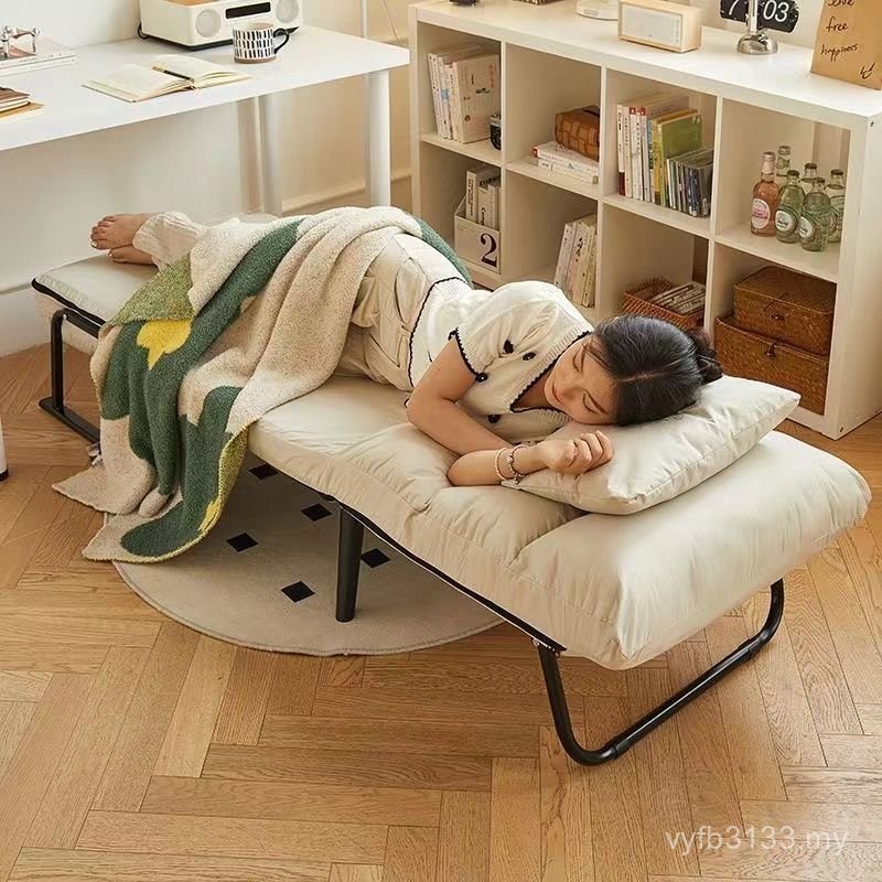Computer Chair Can Sit Lunch Break Office Reclining Chair Reclining Nap Sofa Single Bed Folding Folding Computer Summer 9RBH