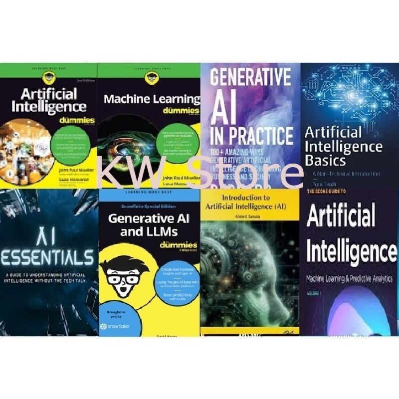 【eBook】 8IN1 Learn AI  | Basics of AI | Machine Learning | Mastering Artificial Intelligent |