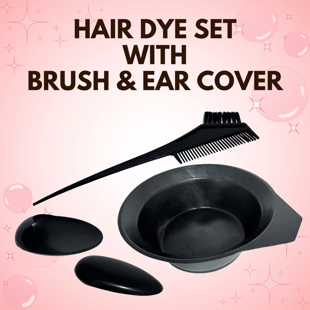 Hair Dye Dyeing Brush And Ear Cover