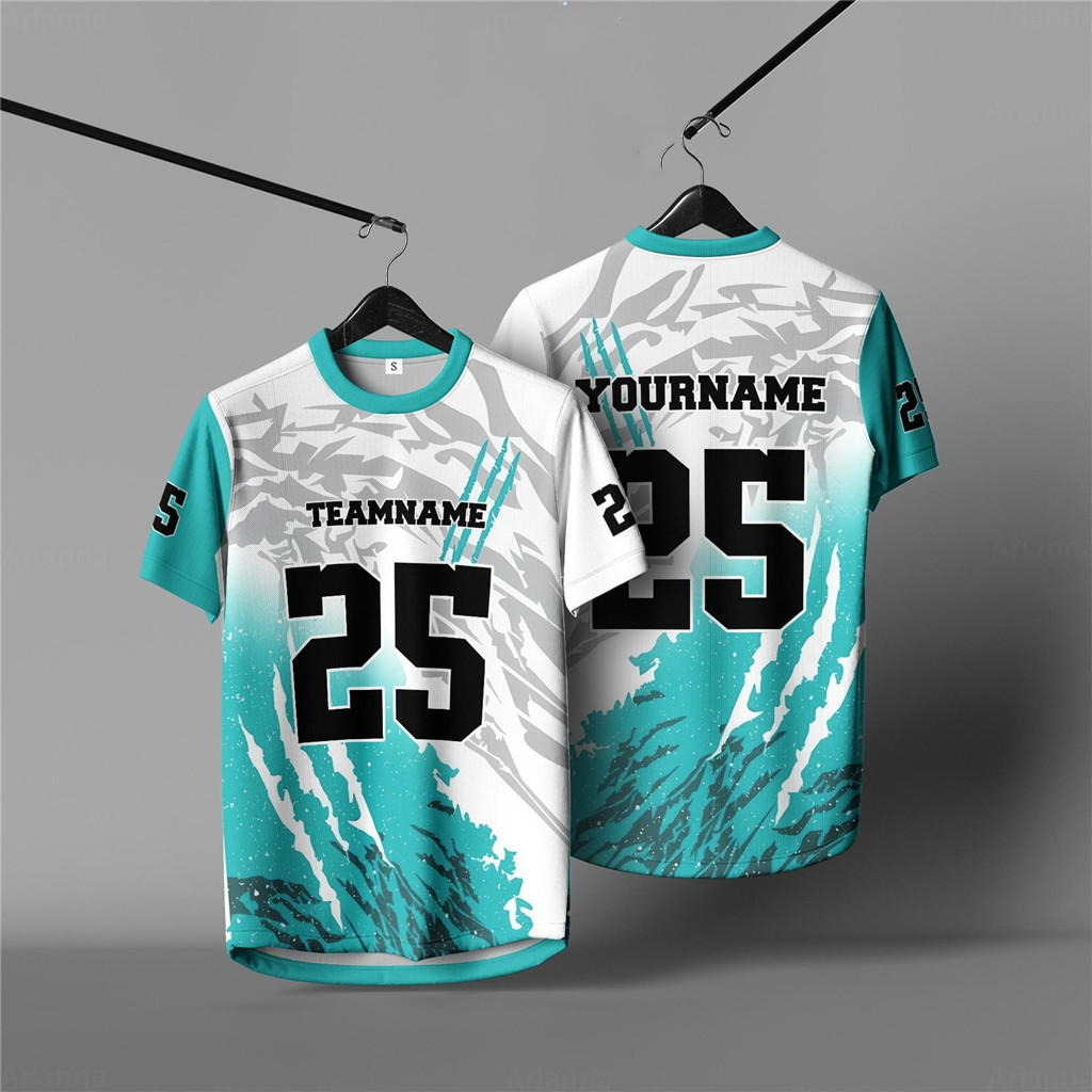 【Free Custom Name & Number】Original Design 2026 Jersey Men's Short Sleeve T-shirt Retro Collar Full Sublimation Microfiber Viral Jersey Unisex Teamwear Ootd