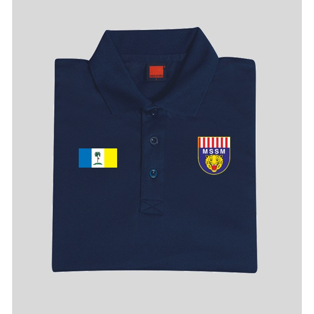 2025 MSSM NEGERI PULAU PINANG | MAJLIS SUKAN SEKOLAH MALAYSIA TSHIRT NEGERI | MICROFIBER QUICKDRY POLO | SMART M-3XL