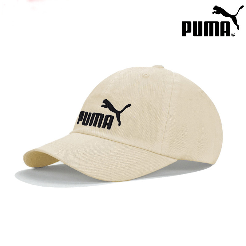 PUMA PUMA Khaki Baseball Cap Men's Cap Women's Cap Sun Hat Hat Sports Cap Tennis Cap Cap Hat