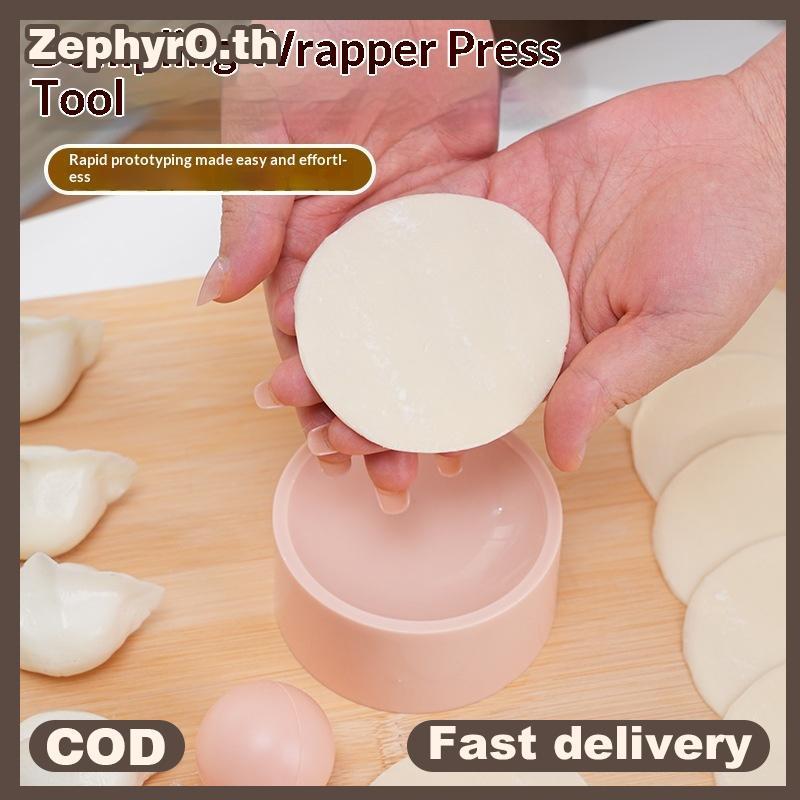 null Dumpling Skin Maker Dough Press Wrapper Mold Round Shaped Creation Kitchen Essential Easy-Clean Reusable Cooking Tool DIY null