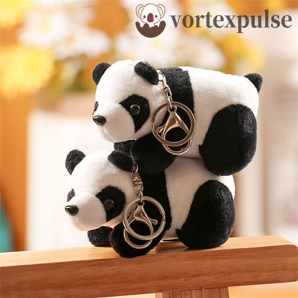 VORTEXPULSE Plush Keychain Bag Pendant Men Women Small Gift Cartoon Birthday Gift Plush Key Ring