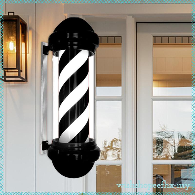 [WishshopeefhxMY] Barber Pole Light Save Energy Decor Classic Style Neon Signs Hair Salon Hair Salon Open Signs Rotating Stripes Light US Adapter