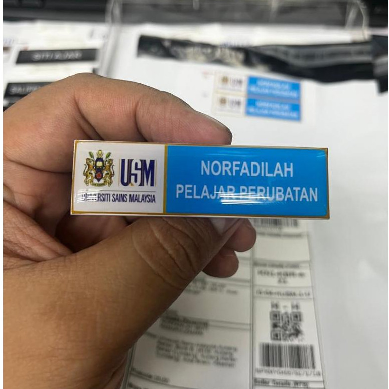 NAME TAG USM UNI.SAINS MALAYSIA