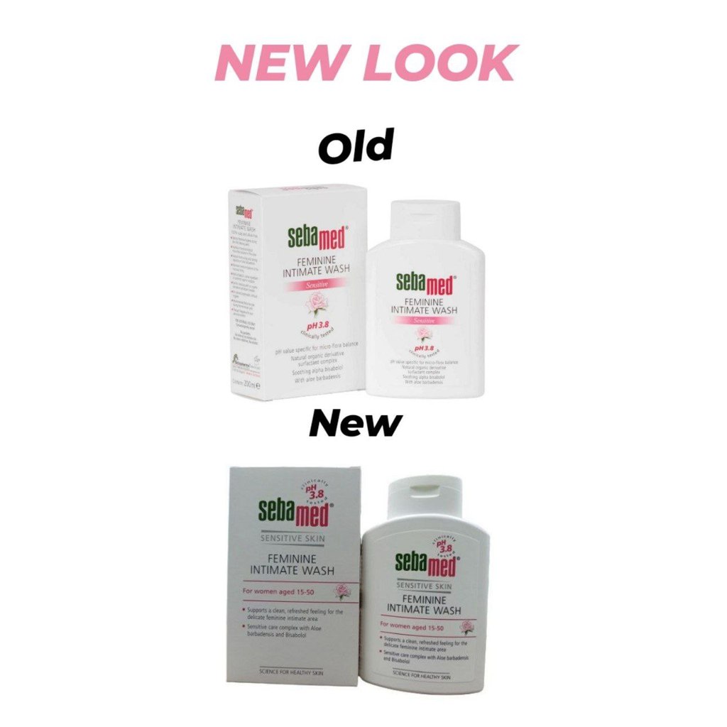 SEBAMED FEMININE INTIMATE WASH PH 3.8 (SENSITIVE) 200ML (EXP:01/2027)