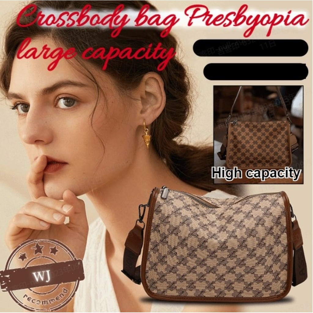 【Waterproof & Lightweight】SL Stylish Crossbody Bag For Women Daily Use - Crossbody Bag/Women's Shoulder Bag/Fashion Sling Bag/Casual Daypack/Trendy Messenger Bag