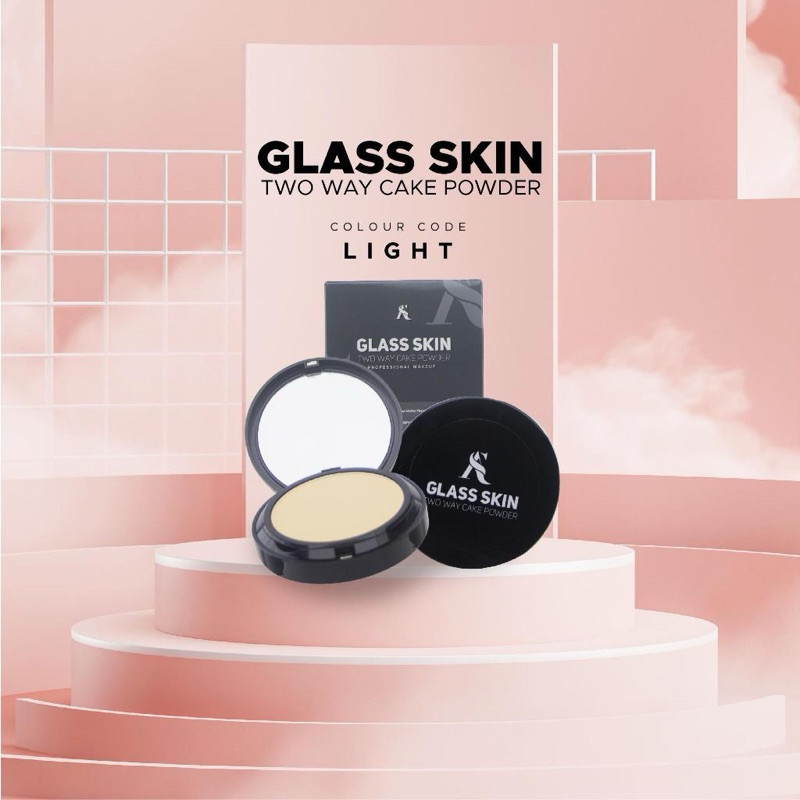 Quality Durable Dherbs Compact Powder Glass Skin Two Way Cake Multi Premium - Image 4