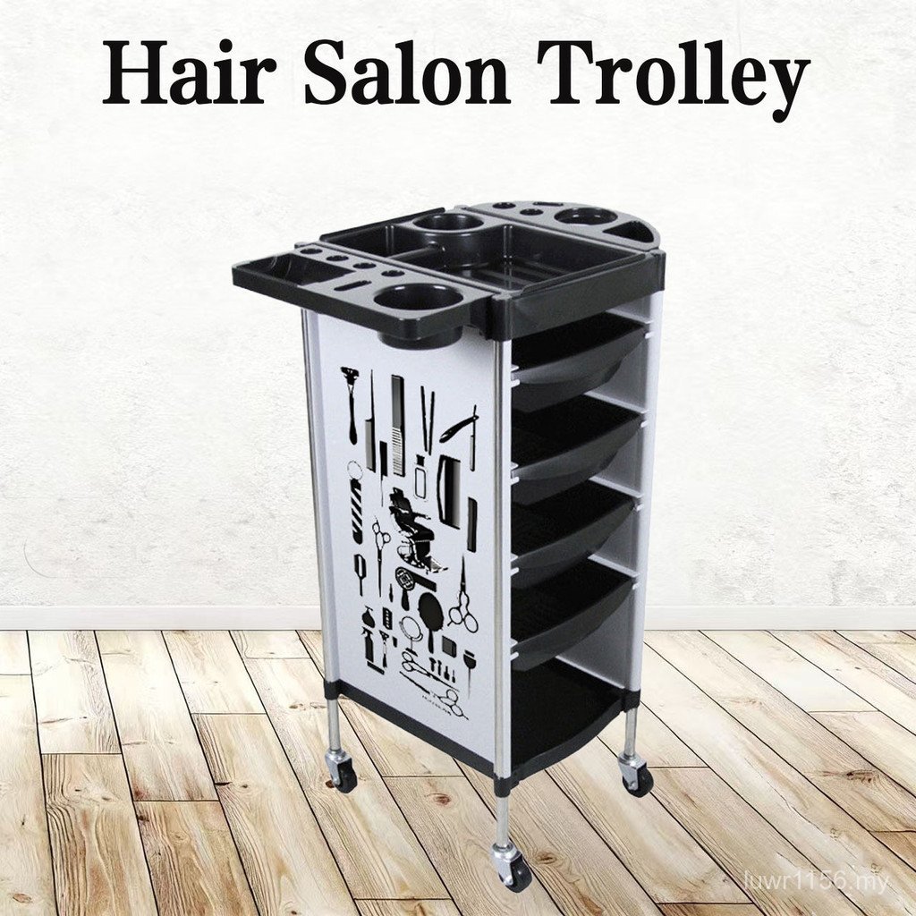Hair Salon Cross-Border Multi-Layer Tools Hair Salon Shelf Perm Tool Cart Multi-Layer Cart Multi-Function Cart Hairdressing