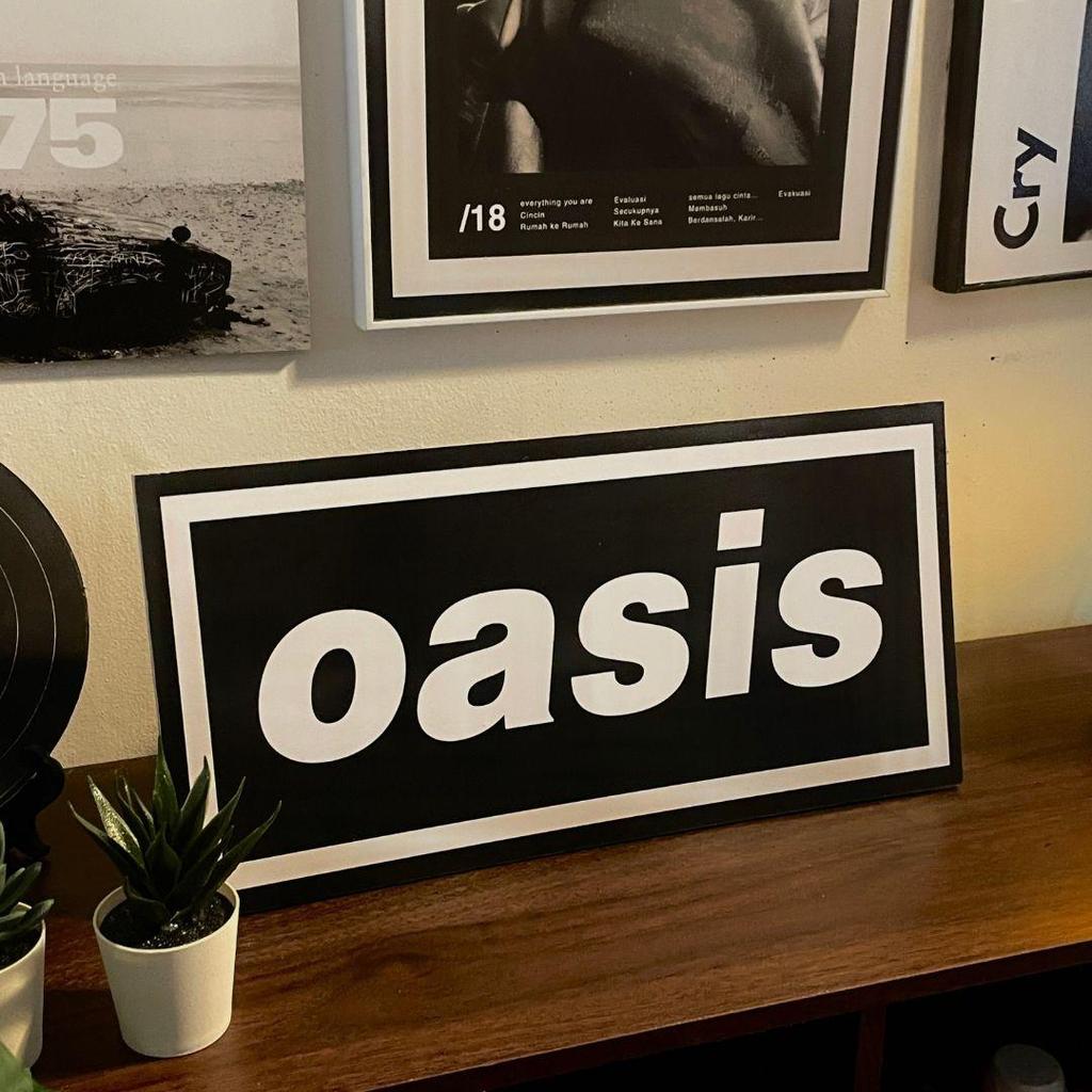 Foreign Band Music Wall Decoration Aesthetic Album Oasis The 1975 - Hanging Poster Wall Display