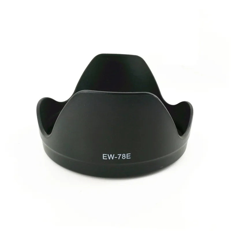 Flower Petal Lens Hood replace EW-78E EW78E for Canon EF-S 15-85 mm f/3.5-5.6 IS USM / 15-85mm F3.5-5.6 IS USM EW 78E