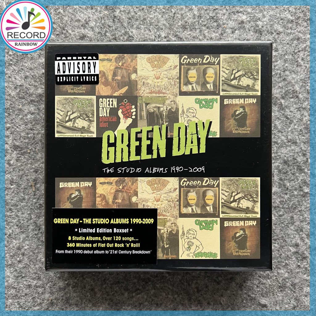 Original Green Day – The Studio Albums 1990 - 2009 8CD Album [Sealed] Brand New 1ZO4477 PH