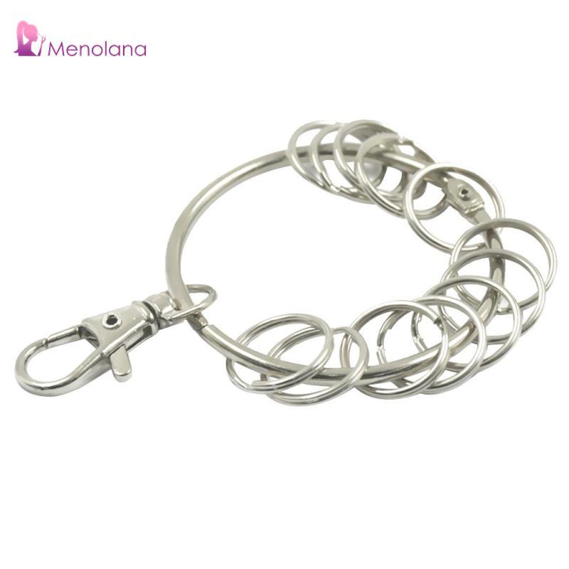[Menolana] Durable Metal Keychain Multifunctional Key Holder for Car Home Garden Keys with