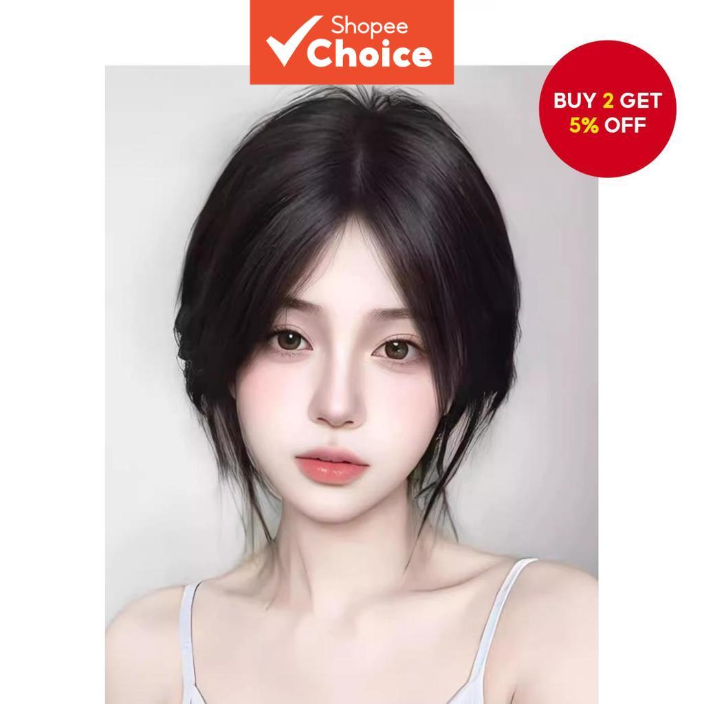Thin Hair Scalp Patch Daily Wear Lightweight Comfortable Excellent Coverage for Women with fake bangs hair clip