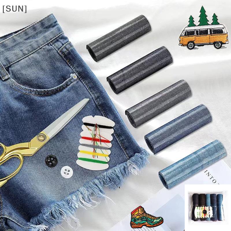[SUN] Iron On Denim Clothing Patches Rectangle Big Patch For Jeans Jaets Pants Stiers DIY Applique Badge Wholesale Clothes Repair null