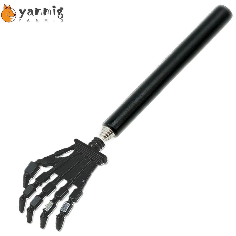 YANMIG Extendable Back Scratcher, Non-Slip Grip Portable Handheld Massager,  Extra-Long Stainless Steel Back Massager Tool for Hard-to-Reach Areas