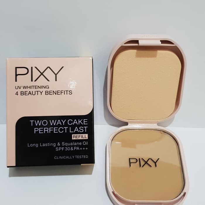 Must Durable Pixy Refill UV Whitening Perfect Last TWC 4 Beauty Benefits 4BB Compact Powder Premium - Image 3