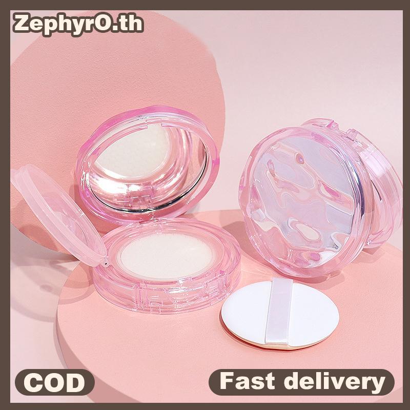 null 12g Empty Air Cushion Puff Box Portable Cosmetic Makeup Case Container With Powder Sponge Mirror For BB Cream Foundation null