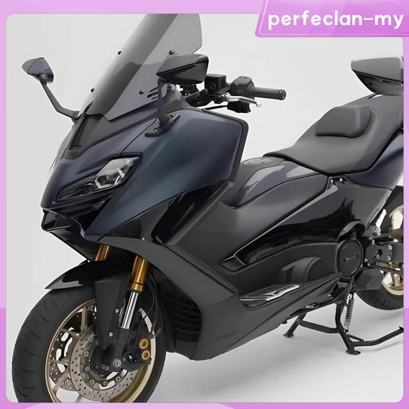 [PerfeclanMY] Motorbike Wind Screen High Performance Windshield Mount Acrylic Deflector for Yamaha TMAX560 2022 2023 2024 Travel