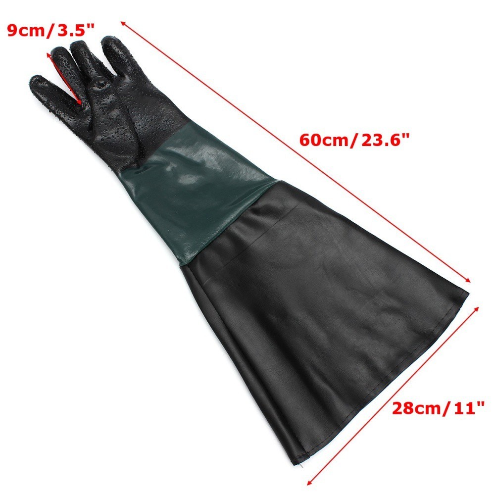 Multi Essential Replacement Sandblasting Cabinet Gloves SIZE 23.6x11'' Durable Design Must - Image 5