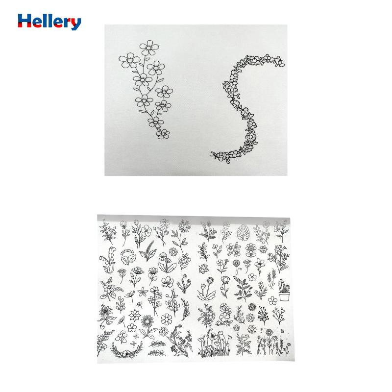 [Hellery] Water Soluble Stabilizer Hand Sewing Stabilizer Multipurpose Easy to Use