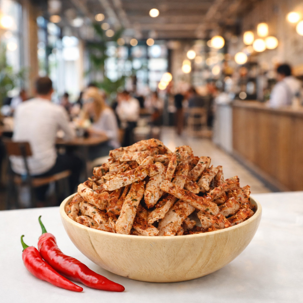 Basreng Pedas Cikruh 100gr daun jeruk keripik Cemilan Camilan