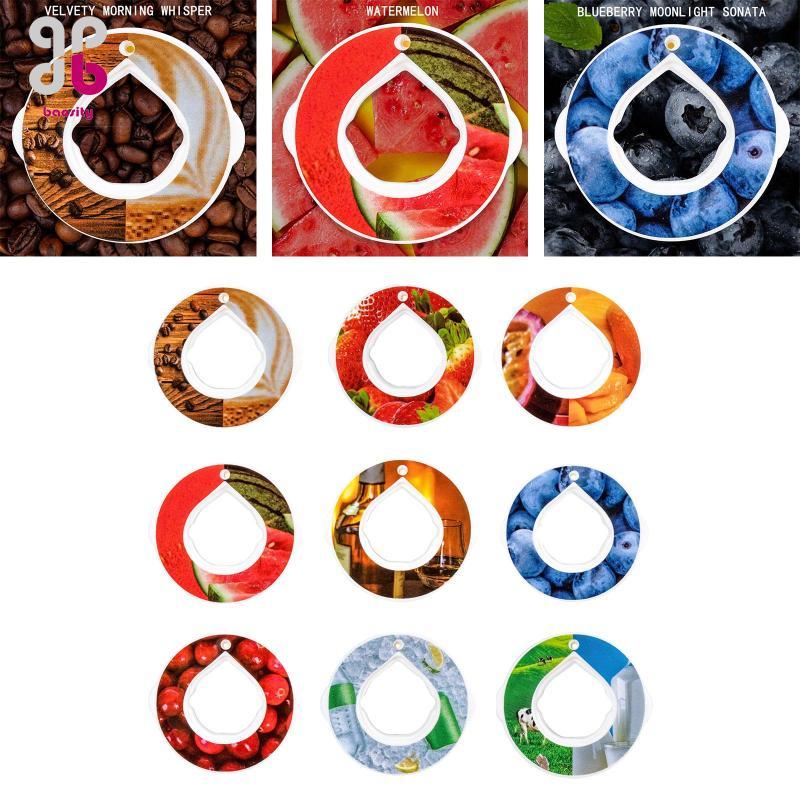 Baosity Bottle Flavor Pod Portable Leakproof Adults Drink More Water Fruit Flavour Fruit Scented Rings for Travel Gym