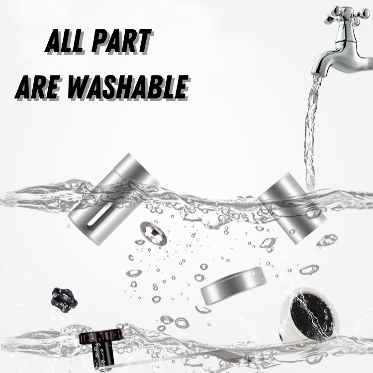 Ready Stock Stainless Steel Manually coffee grinder with Ceramic Burr