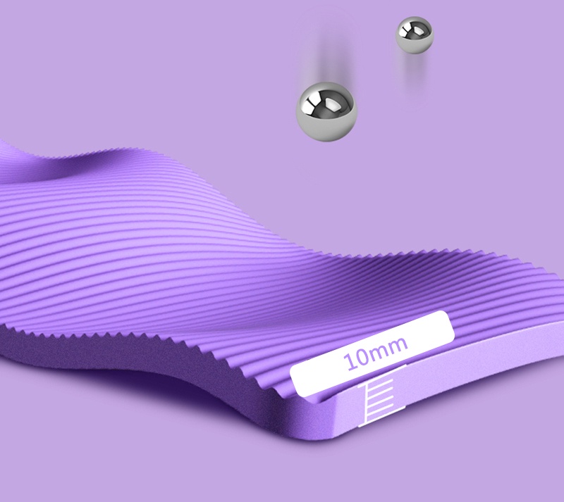 【No.1 Best selling】 NBR/TPE Yoga Mat 10/15MM Soft High Density EXTRA