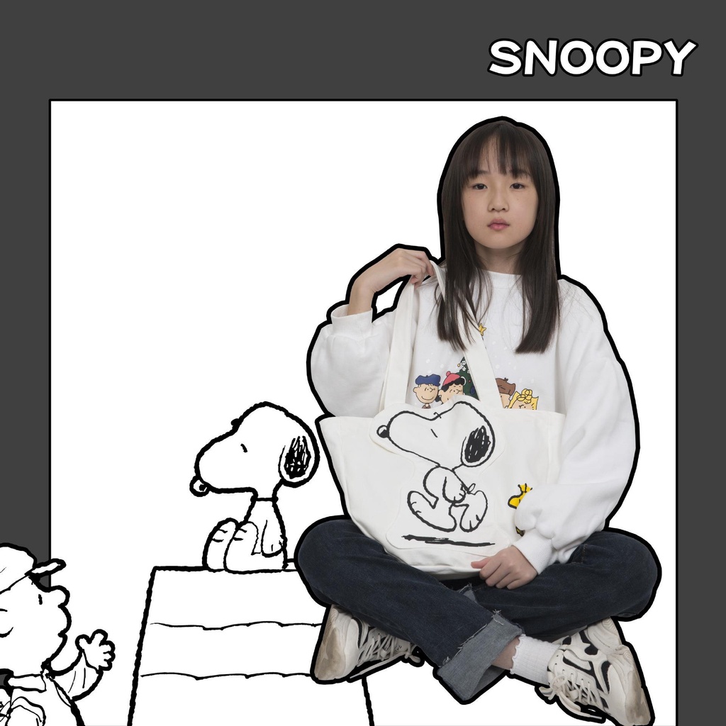 Peanuts Snoopy Canvas Bag