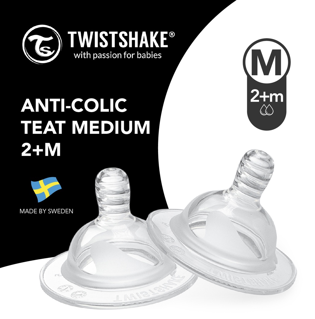 Tetina Twistshake Medium 2+m