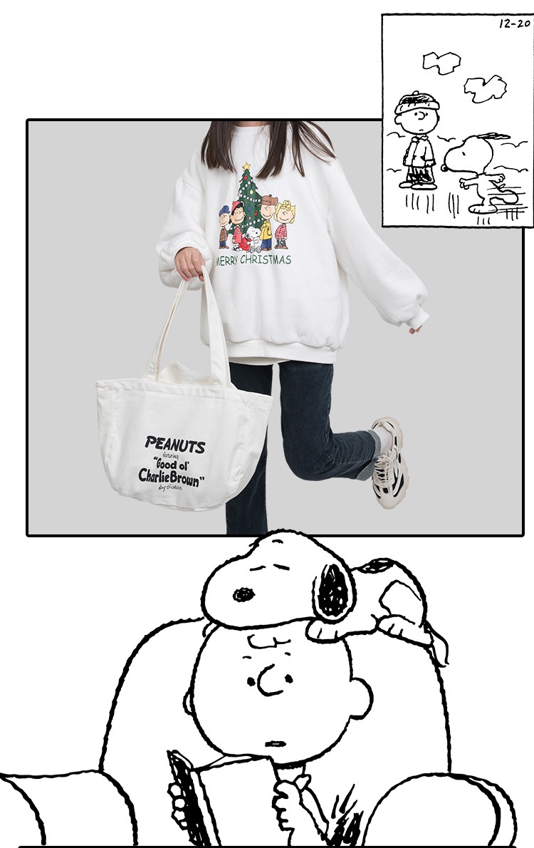 Peanuts Snoopy Canvas Bag